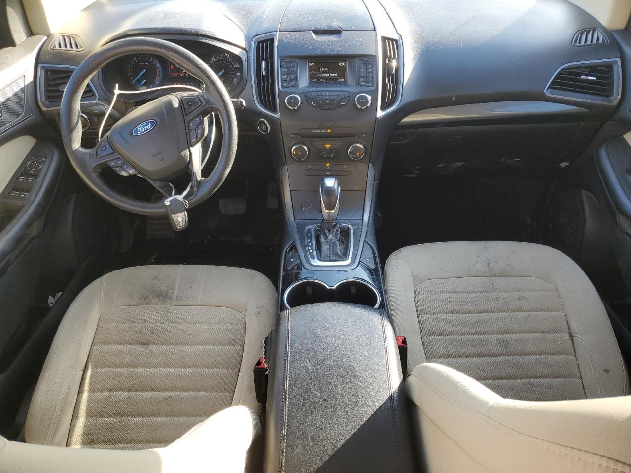 2018 Ford Edge VIN 2FMPK3G92JBC53654 Copart auction photo, front end / minor dent/scratches damage thumbnail 8