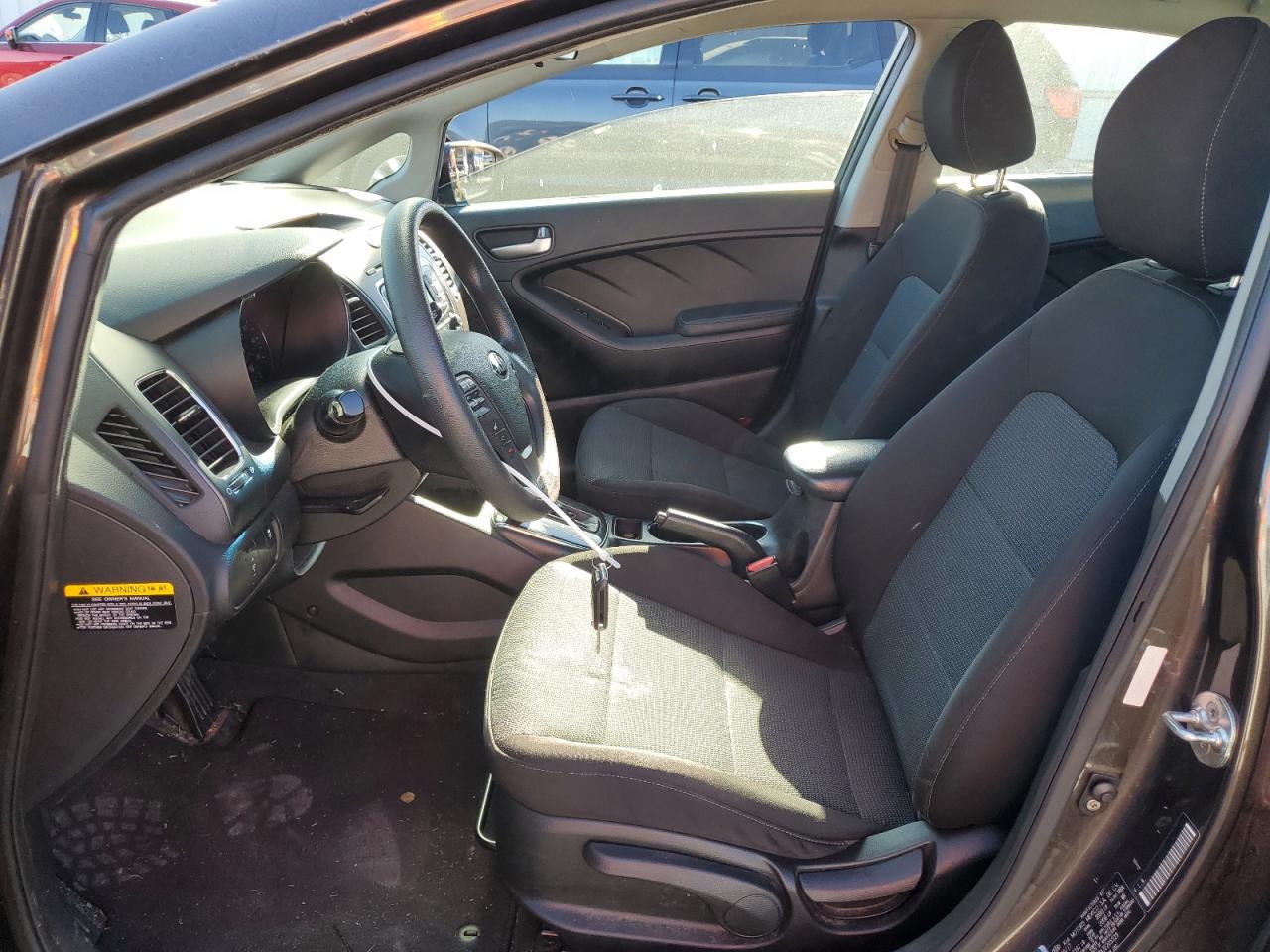 2018 KIA Forte VIN 3KPFK4A74JE205529 Copart auction photo, front end / water/flood damage thumbnail 7