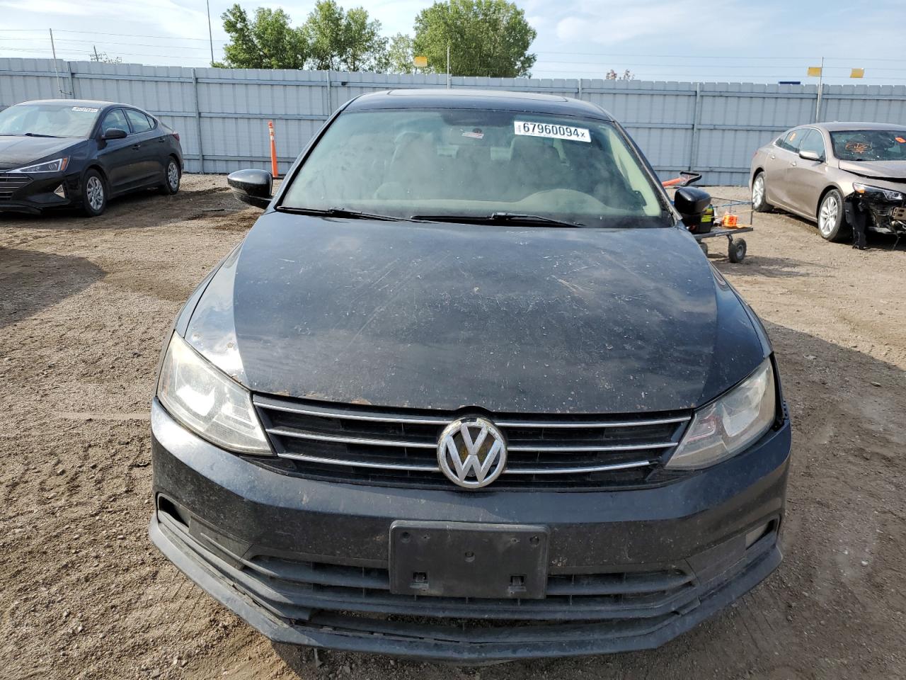 2015 Volkswagen Jetta VIN 3VWLA7AJ2FM325732 Copart auction photo, front end damage thumbnail 5
