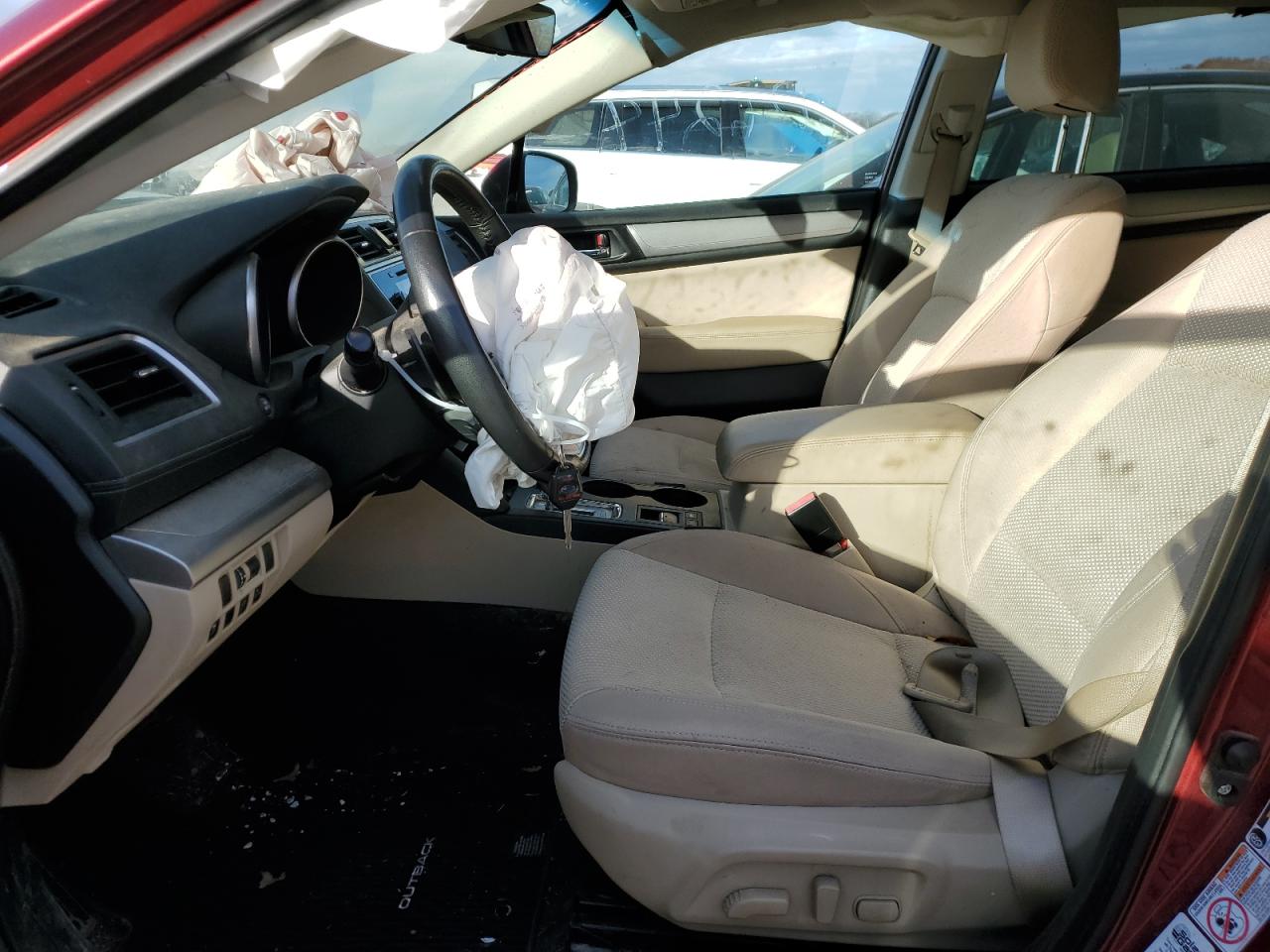 2019 Subaru Outback VIN 4S4BSAFC7K3207783 Copart auction photo, front end / minor dent/scratches damage thumbnail 7