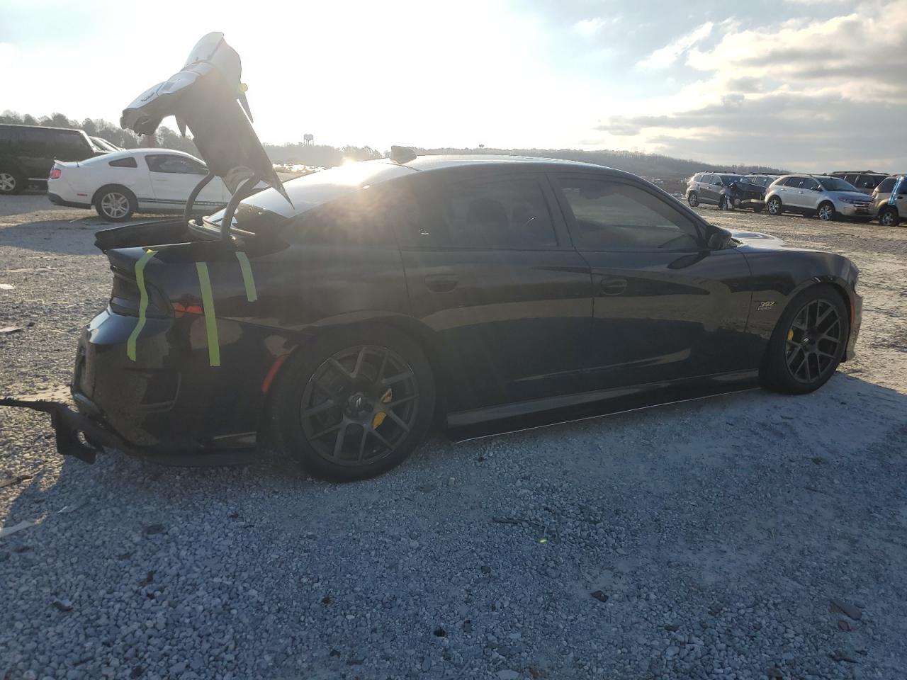 2017 Dodge Charger VIN 2C3CDXGJ6HH635065 Copart auction photo, rear end / mechanical damage thumbnail 3