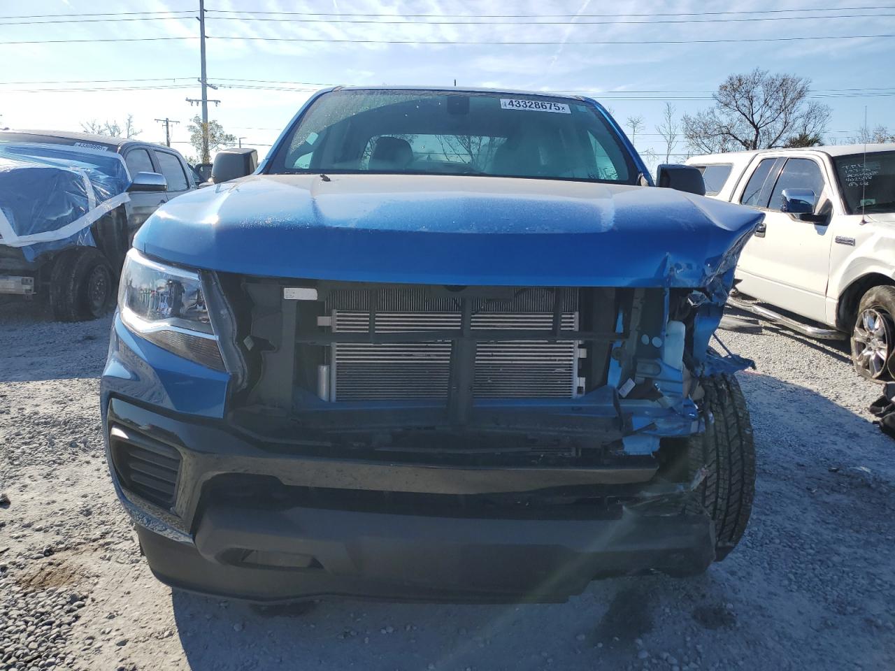 2022 Chevrolet Colorado VIN 1GCGSBEN5N1330663 Copart auction photo, front end / side damage thumbnail 5