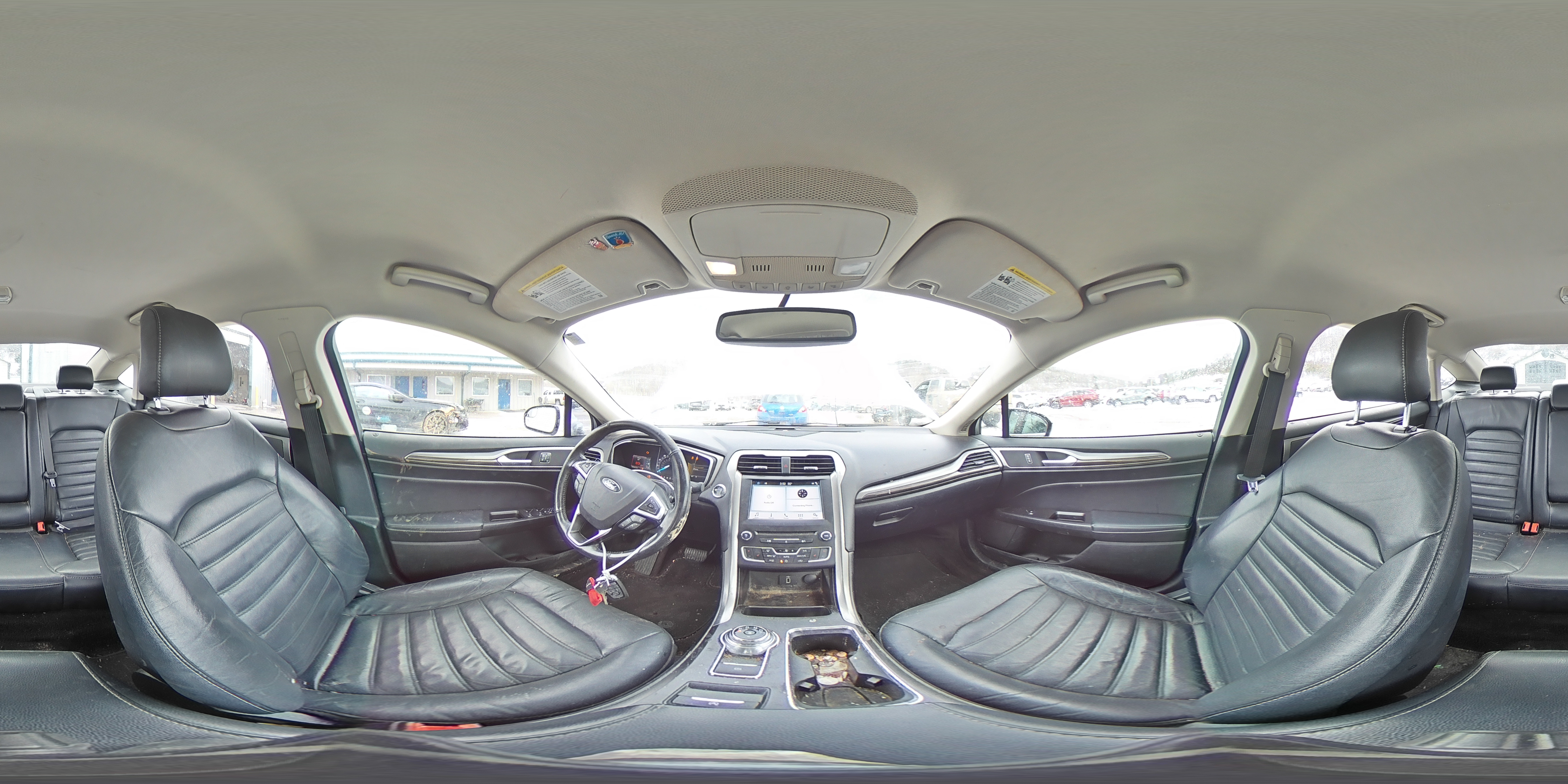 2017 Ford Fusion VIN 3FA6P0HD8HR405019 Copart auction photo, front end / side damage thumbnail 13