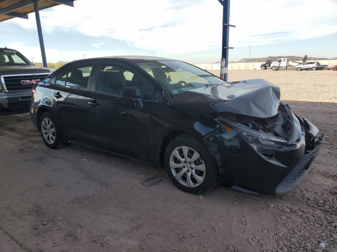 2020 Toyota Corolla VIN 5YFEPRAE0LP100738 Copart auction photo, front end damage thumbnail 4