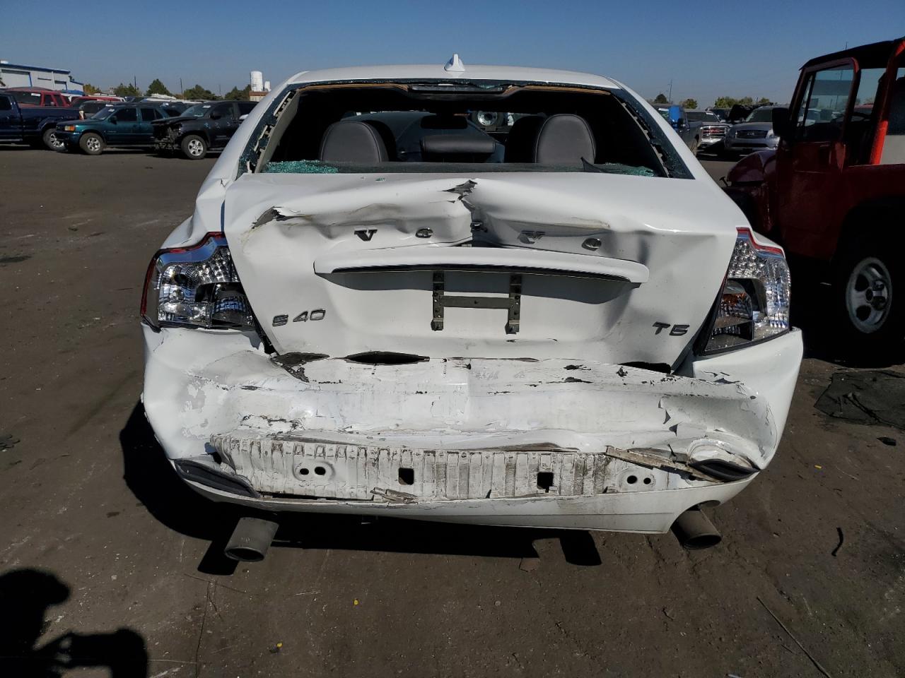 2011 Volvo S40 VIN YV1672MS8B2543630 Copart auction photo, rear end damage thumbnail 6