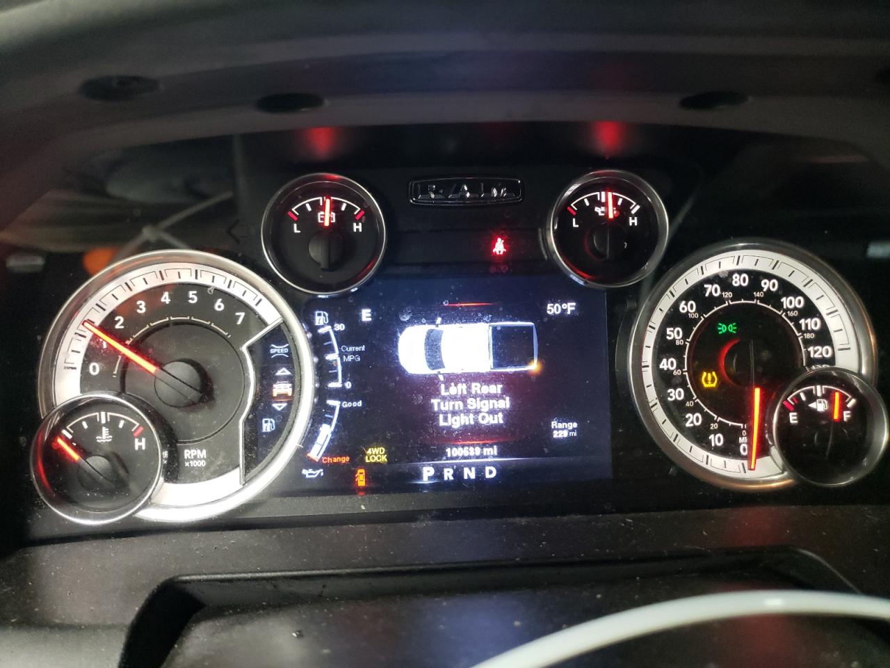 2014 RAM 1500 VIN 1C6RR7LT3ES421161 Copart auction photo, side damage thumbnail 9