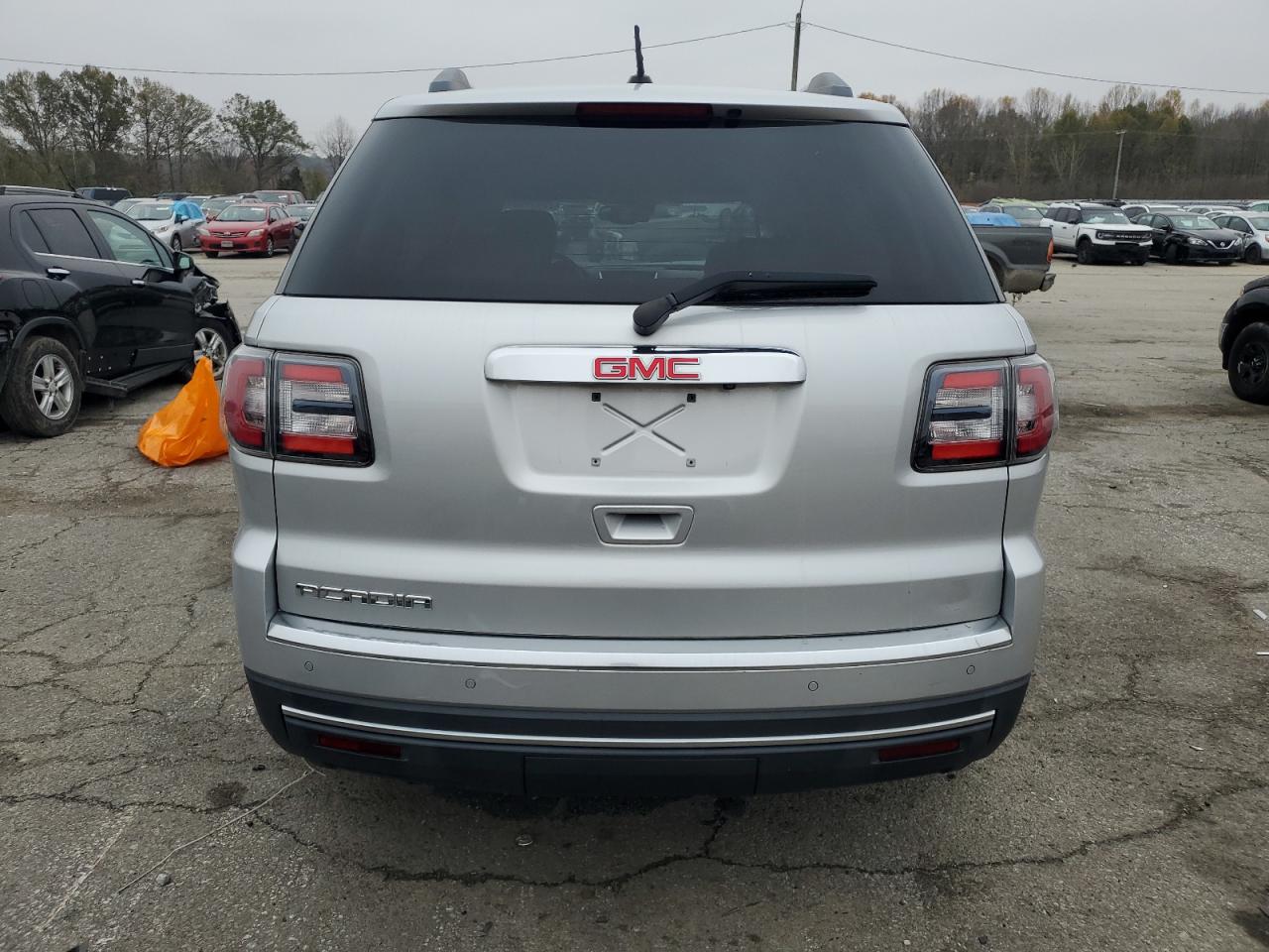2016 GMC Acadia VIN 1GKKRRKD3GJ158487 Copart auction photo, front end / mechanical damage thumbnail 6