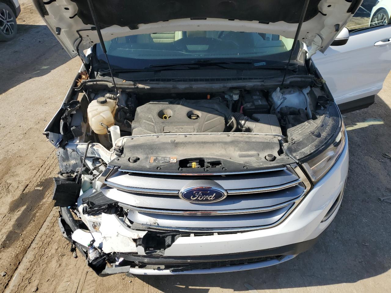 2017 Ford Edge VIN 2FMPK3J97HBB96788 Copart auction photo, front end damage thumbnail 12