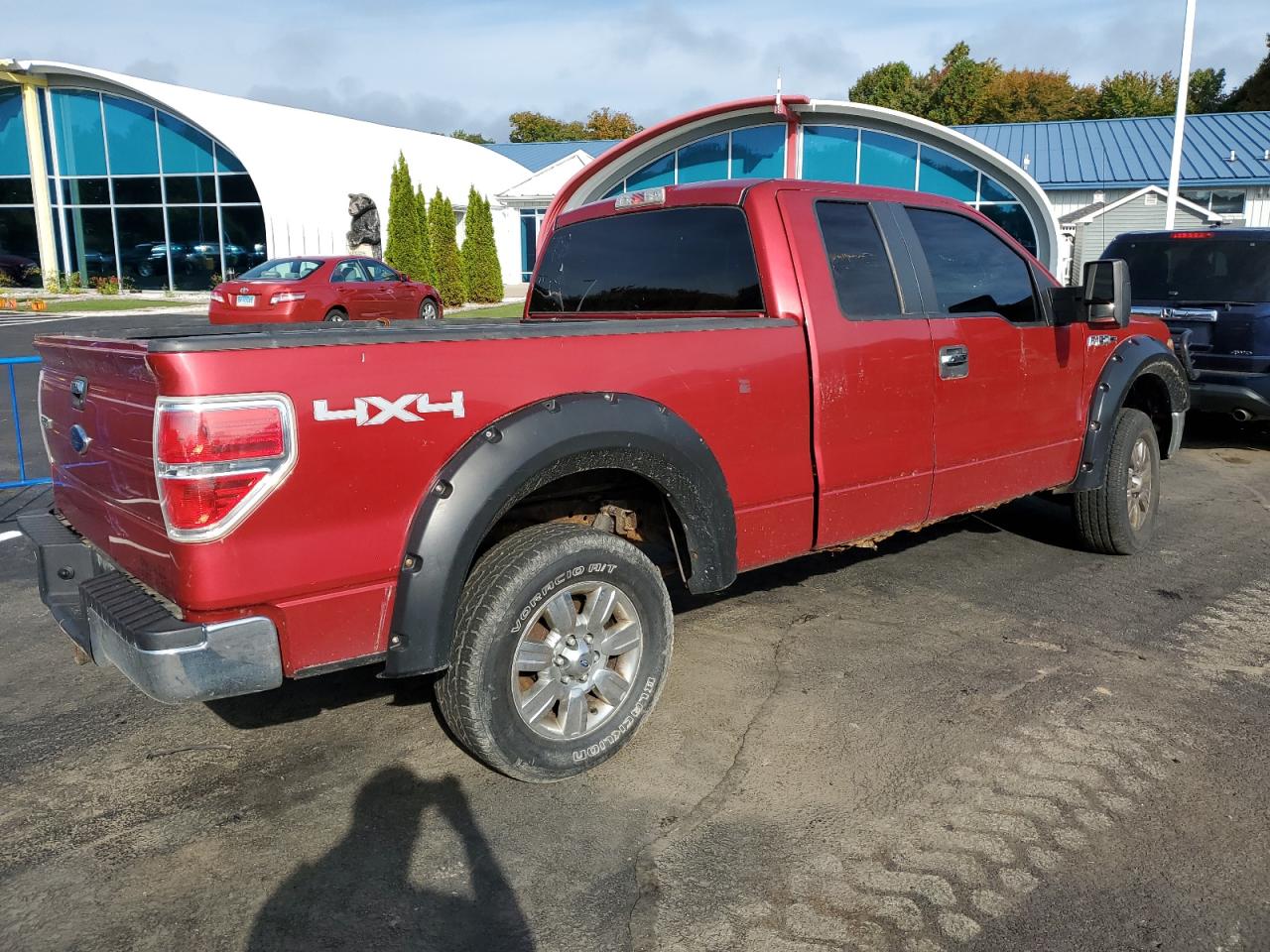 2009 Ford F-150 VIN 1FTRX14829FA98502 Copart auction photo, top/roof / minor dent/scratches damage thumbnail 3