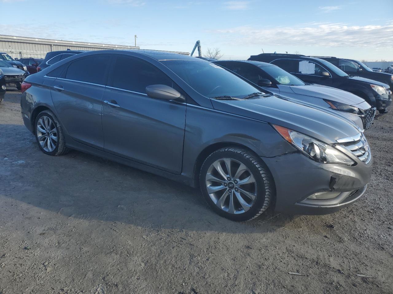 2011 Hyundai Sonata VIN 5NPEC4AC9BH069398 Copart auction photo, front end / rear end damage thumbnail 4