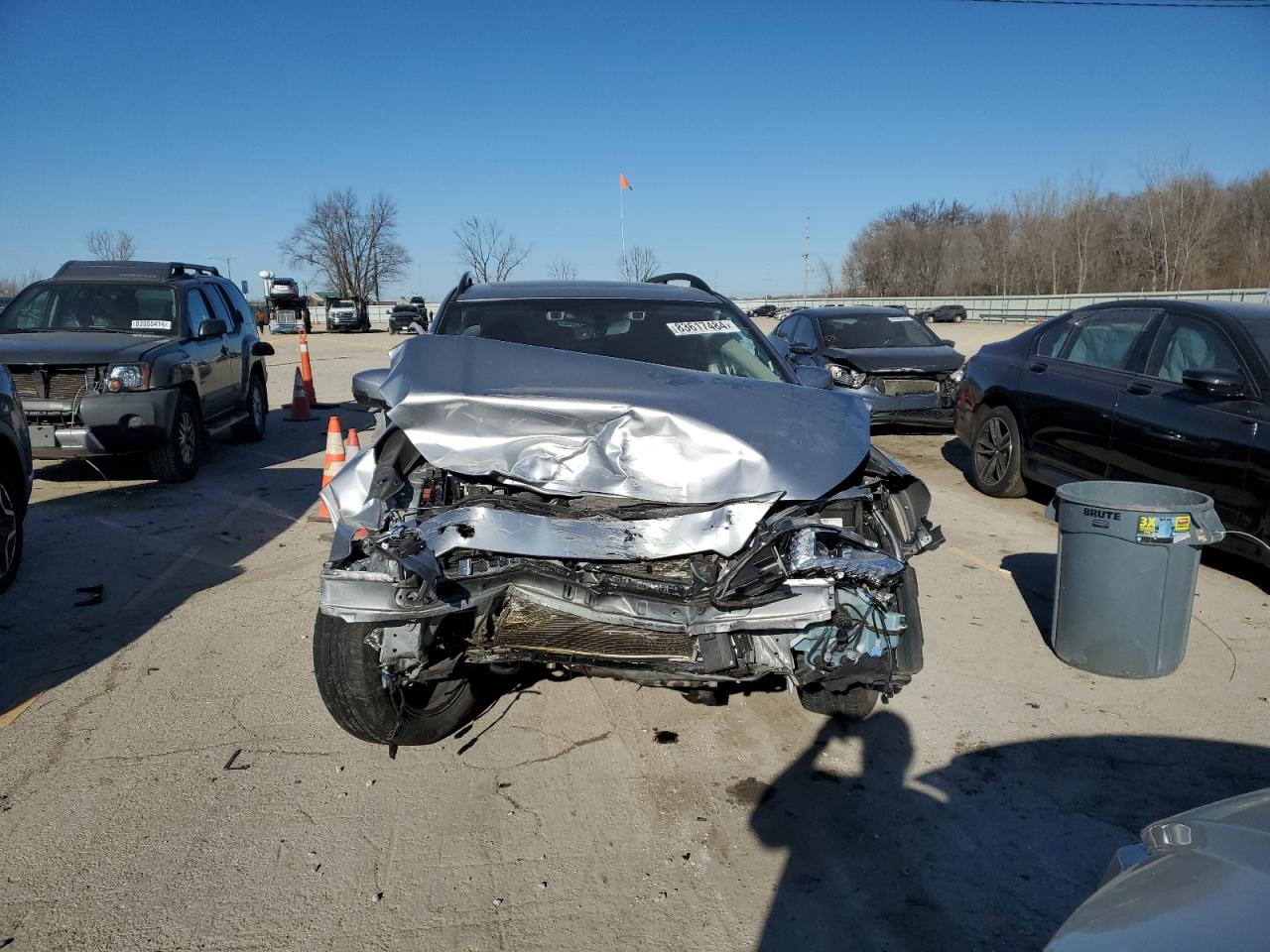 2019 Subaru XV VIN JF2GTANC0KH294682 Copart auction photo, front end damage thumbnail 5