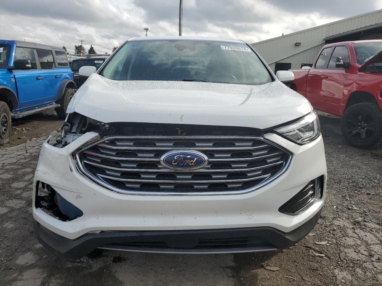 2021 Ford Edge VIN 2FMPK4J93MBA04315 Copart auction photo, front end damage thumbnail 5