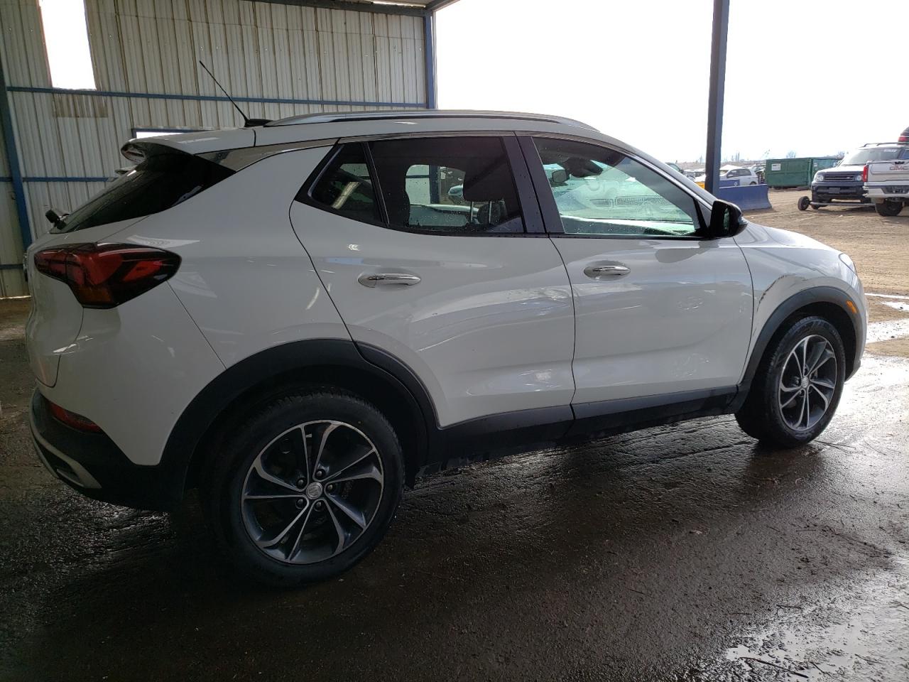 2021 Buick Encore VIN KL4MMDSL2MB154282 Copart auction photo, front end damage thumbnail 3
