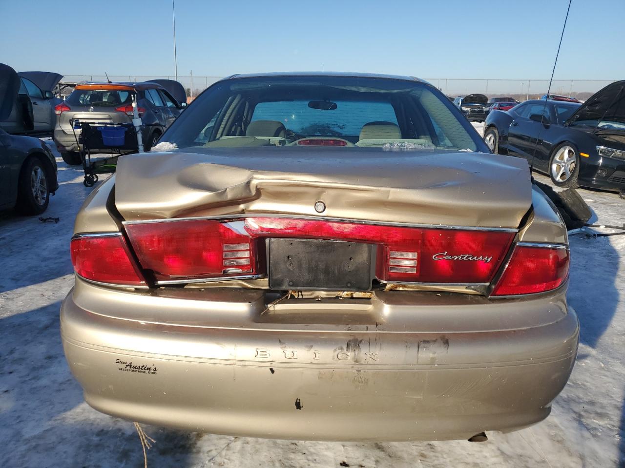 2004 Buick Century VIN 2G4WS52J741307792 Copart auction photo, rear end damage thumbnail 6