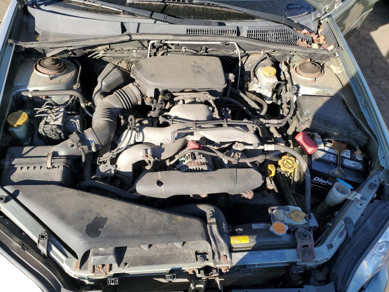 2009 Subaru Legacy VIN 4S3BL616597222835 Copart auction photo, front end / side damage thumbnail 11