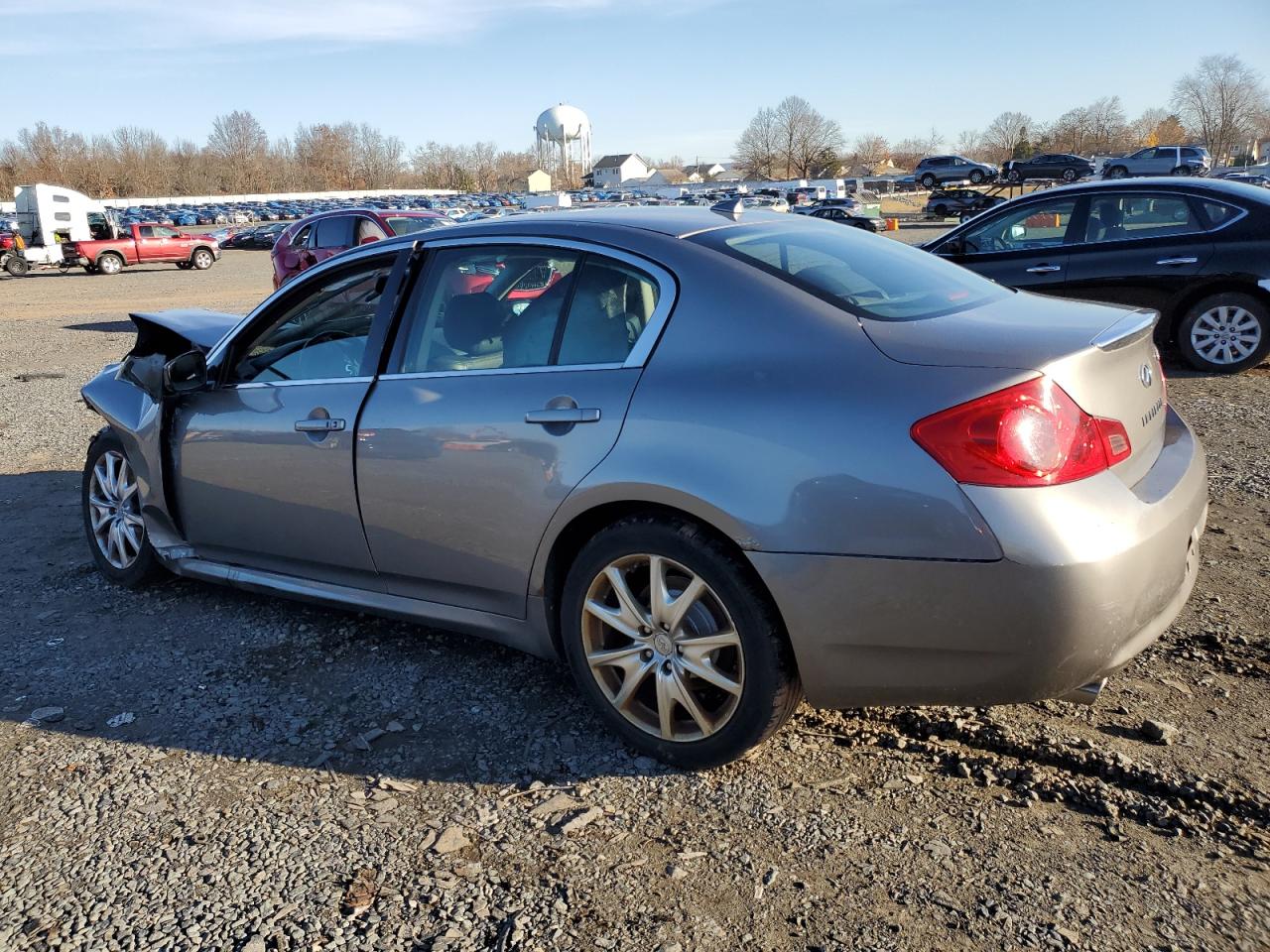 2009 Infiniti G VIN JNKCV61FX9M359994 Copart auction photo, front end damage thumbnail 2