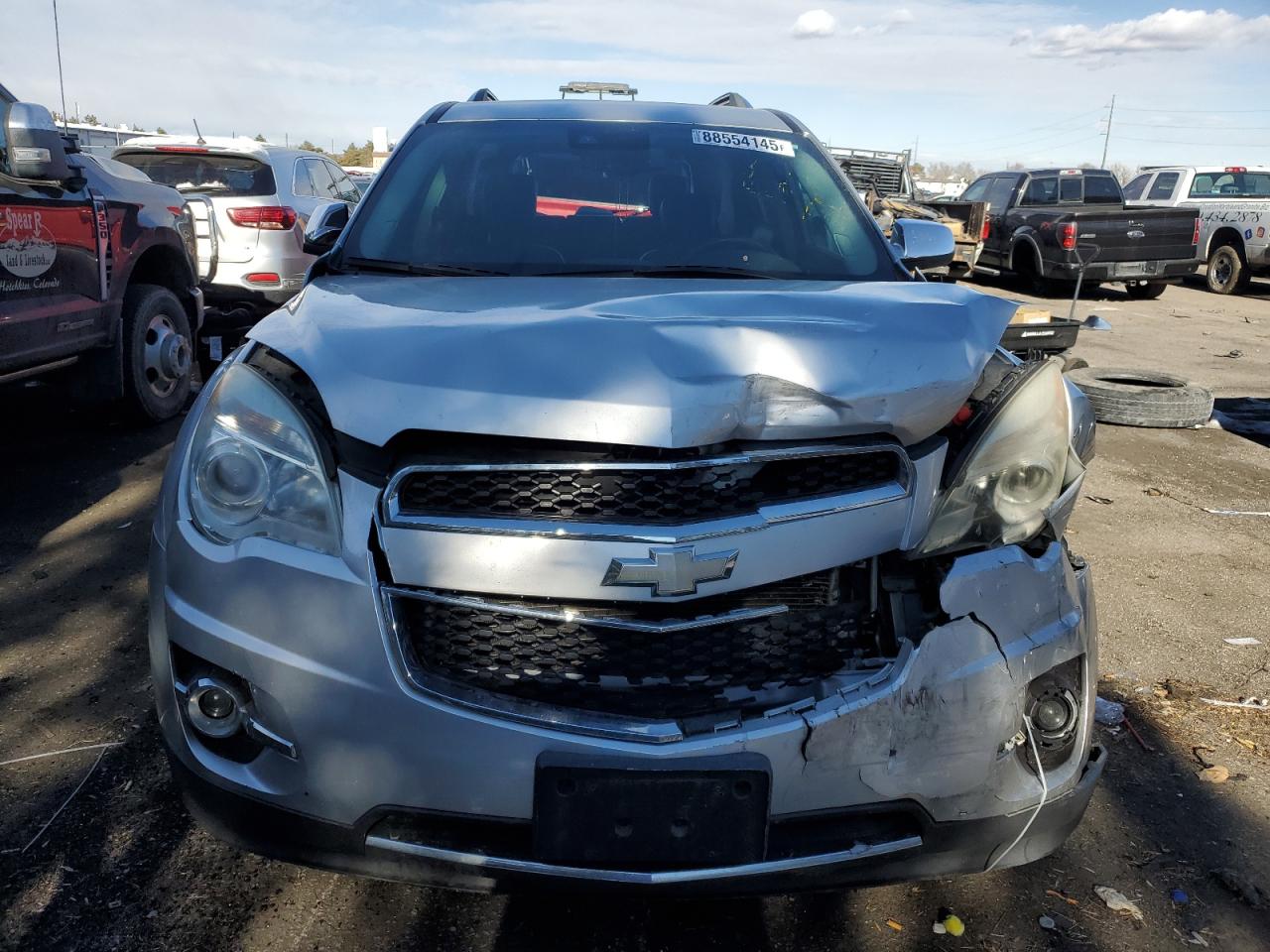 2015 Chevrolet Equinox VIN 2GNFLHE33F6296836 Copart auction photo, all over damage thumbnail 5