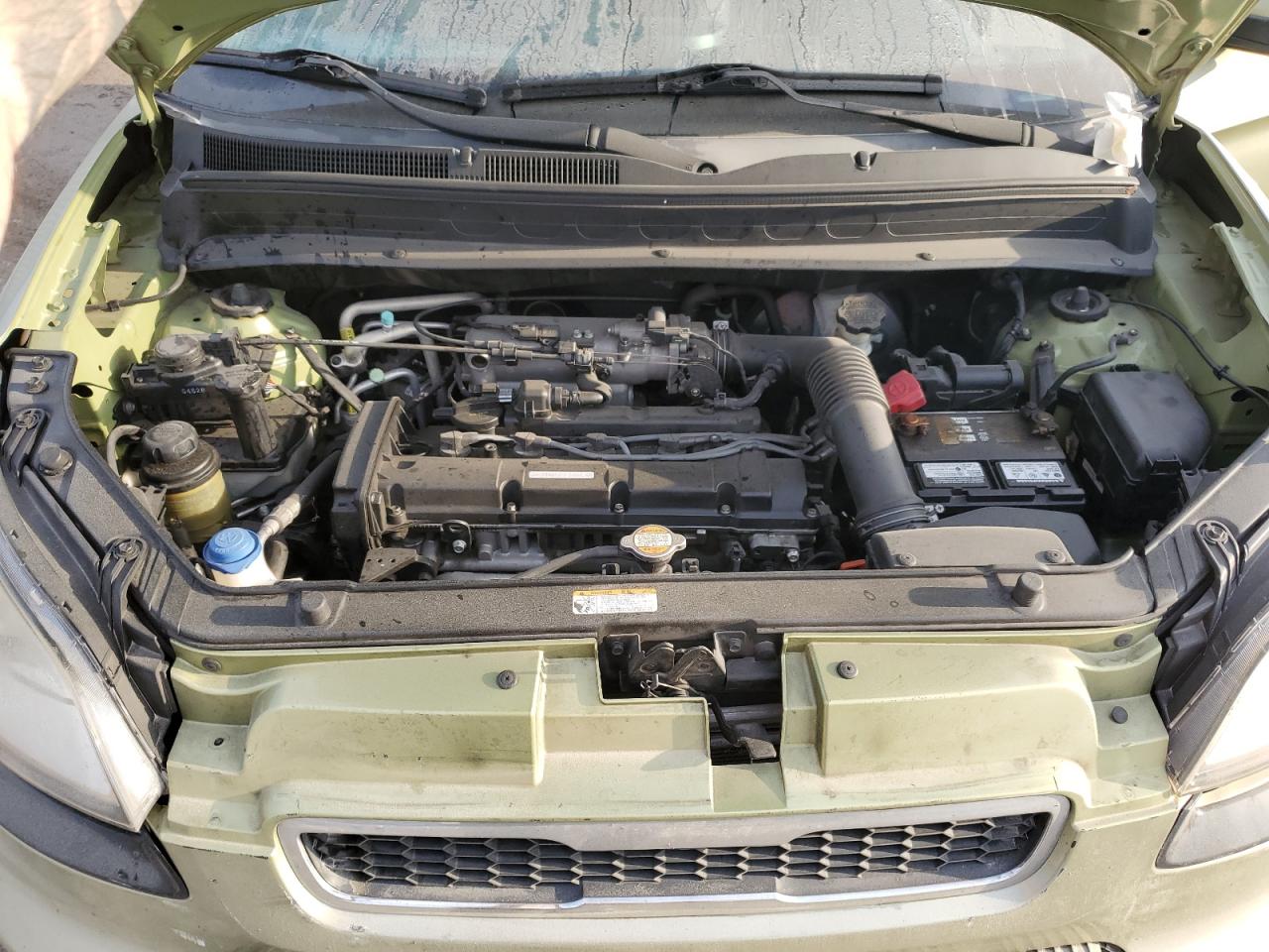 2011 KIA Soul VIN KNDJT2A22B7204168 Copart auction photo, front end damage thumbnail 13