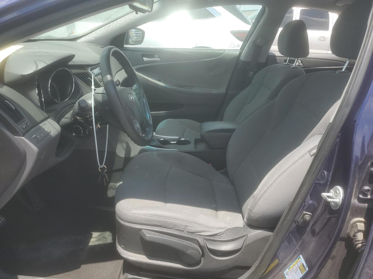 2014 Hyundai Sonata VIN 5NPEB4AC1EH861410 Copart auction photo, vandalism damage thumbnail 7