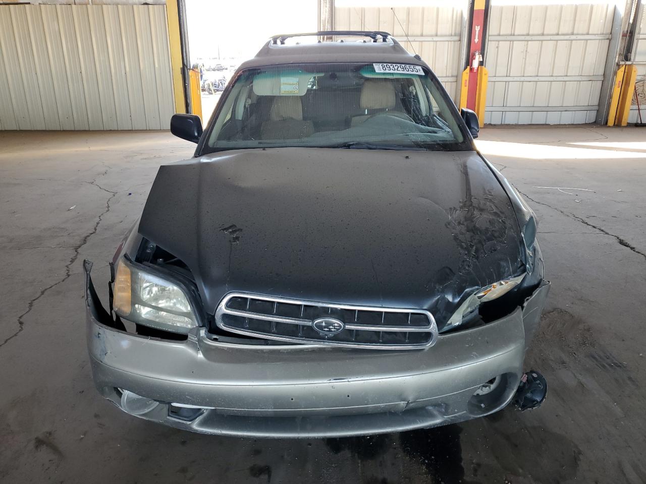 2001 Subaru Legacy VIN 4S3BH665X16631229 Copart auction photo, front end damage thumbnail 5
