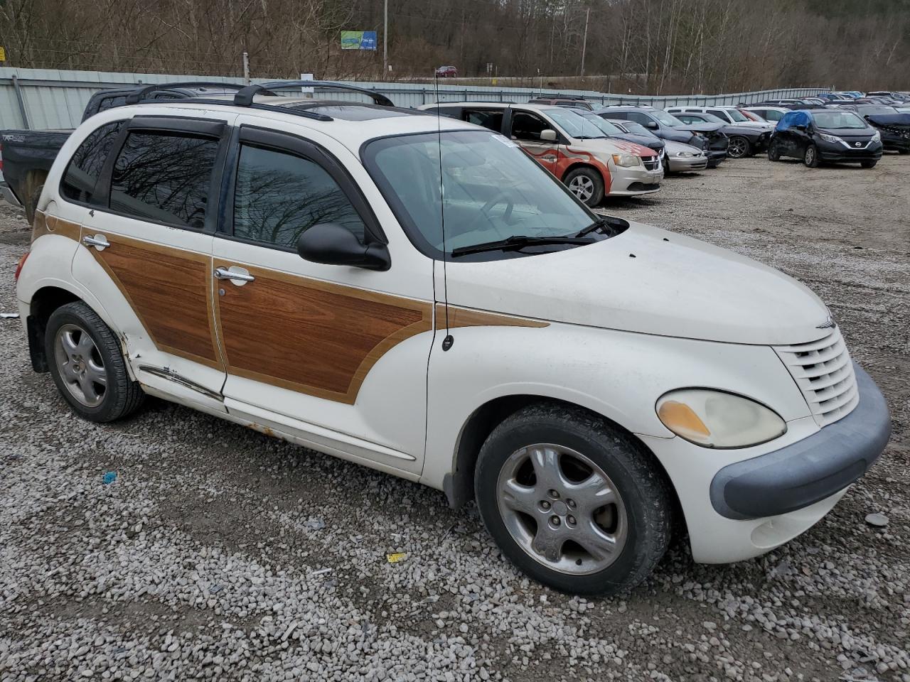 2002 Chrysler PT Cruiser VIN 3C4FY58B22T365095 Copart auction photo, rear end / mechanical damage thumbnail 4