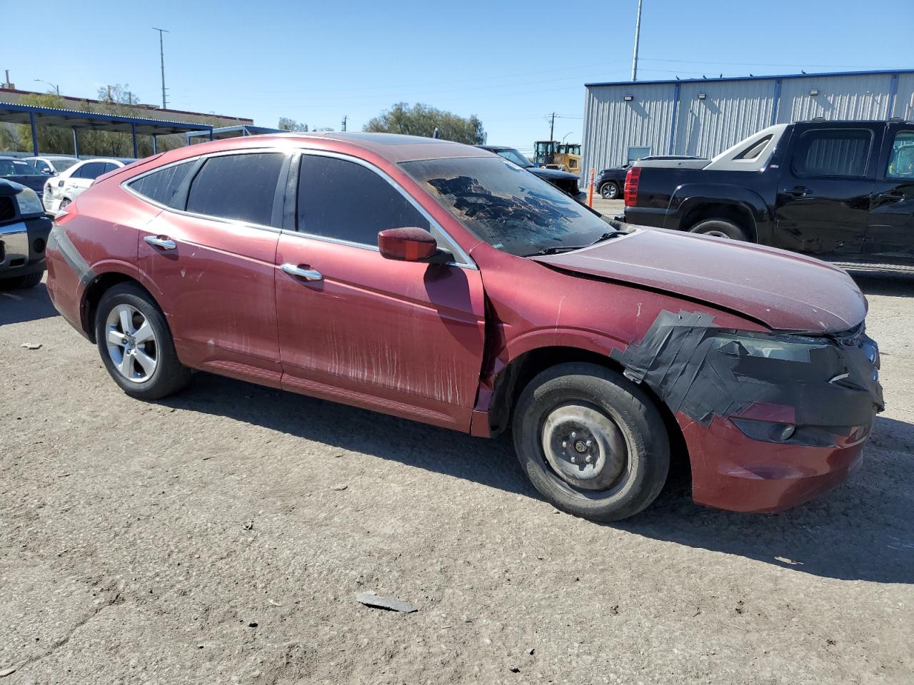 2010 Honda Accord VIN 5J6TF1H33AL012069 Copart auction photo, front end damage thumbnail 4