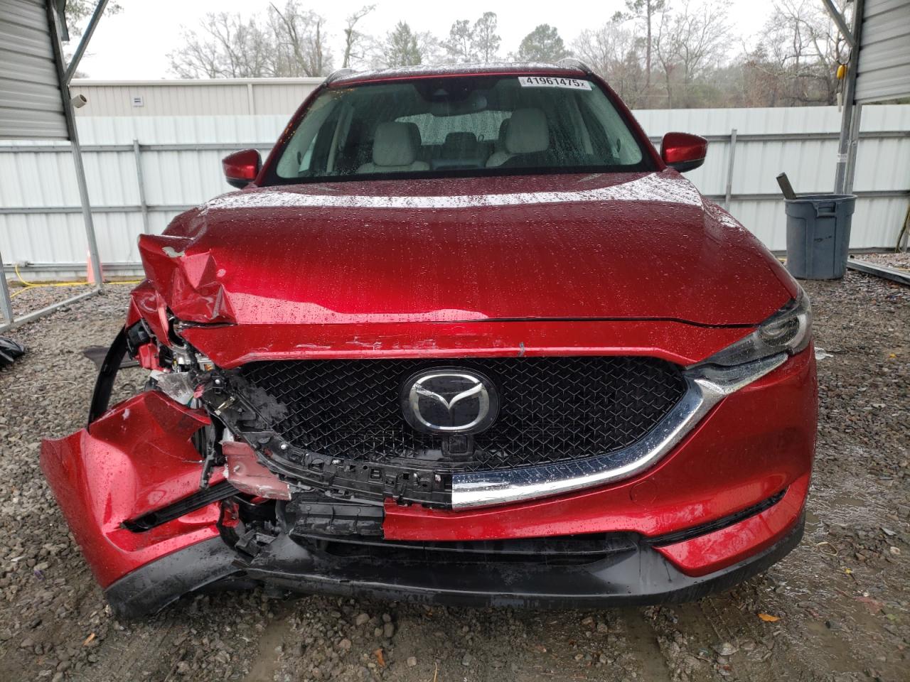 2019 Mazda CX-5 VIN JM3KFADMXK0663211 Copart auction photo, front end damage thumbnail 5