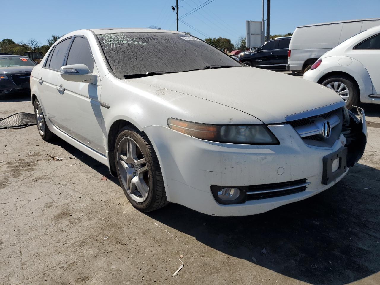 2007 Acura TL VIN 19UUA66297A045356 Copart auction photo, rear end / front end damage thumbnail 4