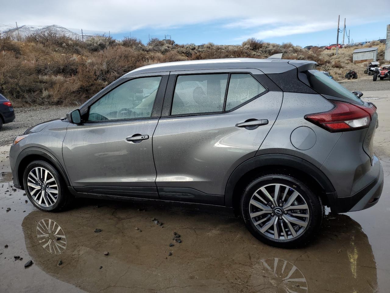 2024 Nissan Kicks VIN 3N1CP5CV9RL507608 Copart auction photo, side / rear end damage thumbnail 2