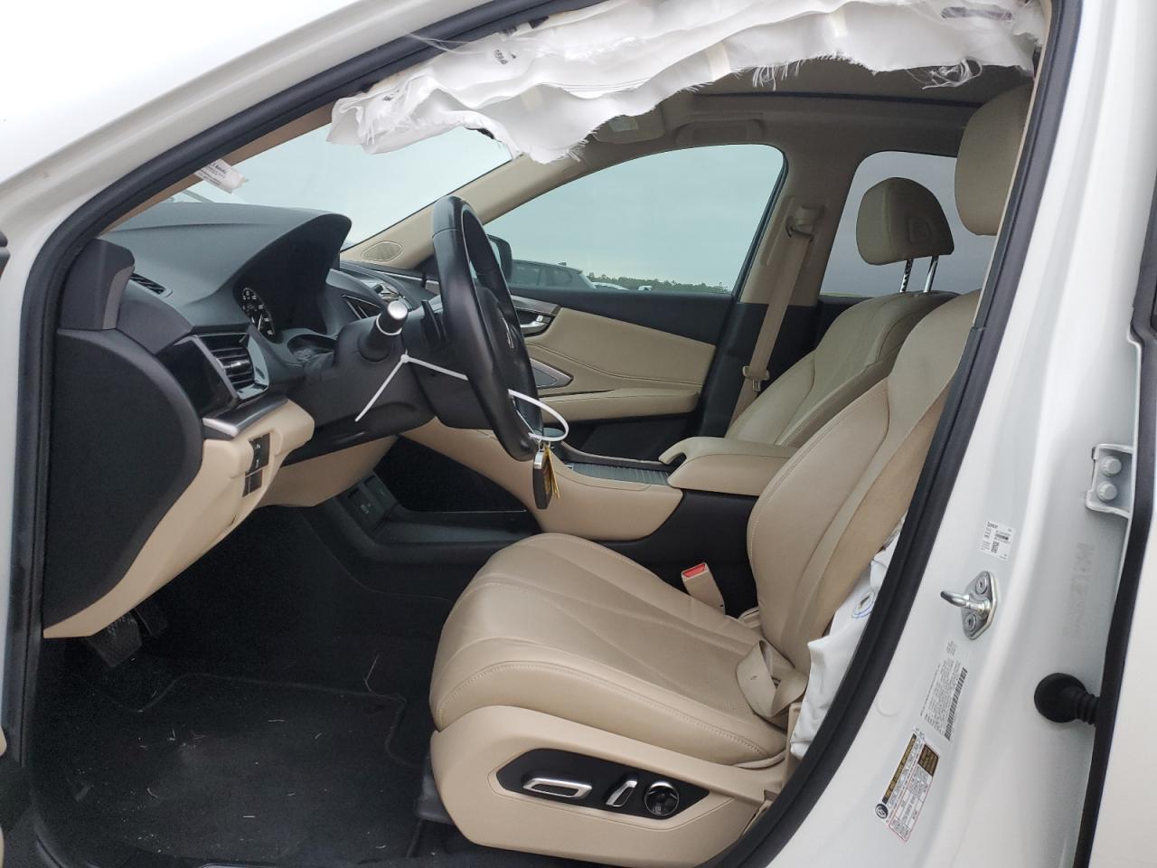 2020 Acura RDX VIN 5J8TC1H57LL020776 Copart auction photo, side damage thumbnail 7