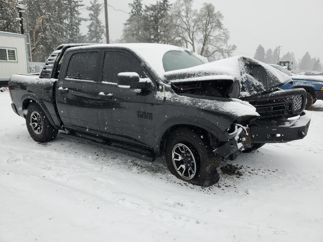 2017 RAM 1500 VIN 1C6RR7YT7HS508042 Copart auction photo, front end damage thumbnail 4