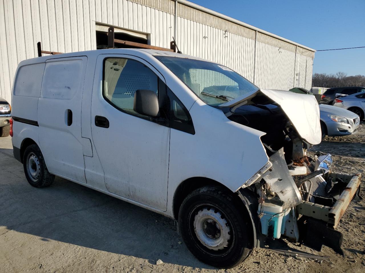 2015 Nissan NV VIN 3N6CM0KN0FK713828 Copart auction photo, front end damage thumbnail 4