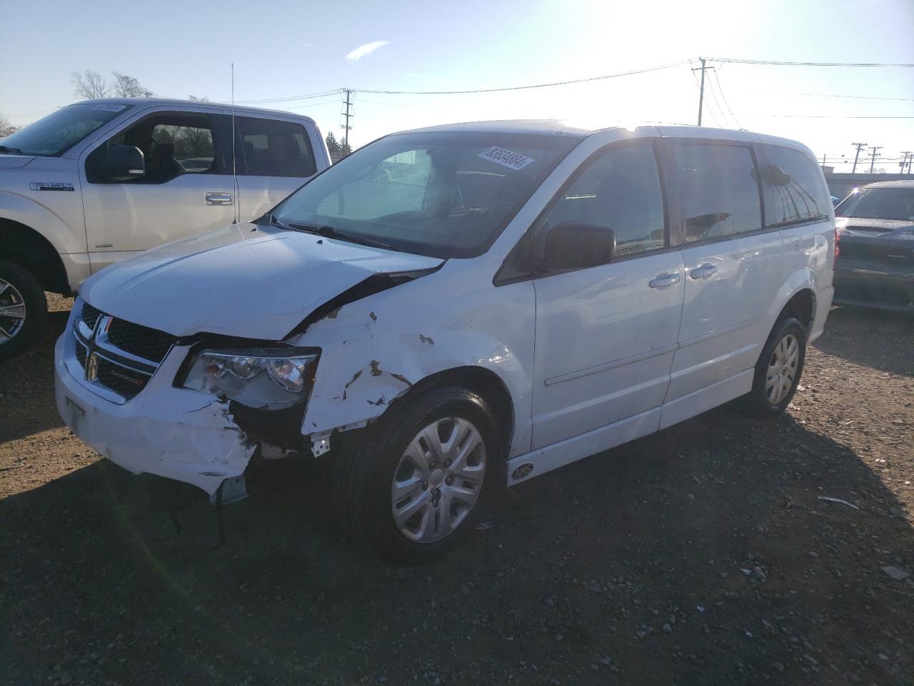 2016 Dodge Caravan VIN 2C4RDGBG9GR124055