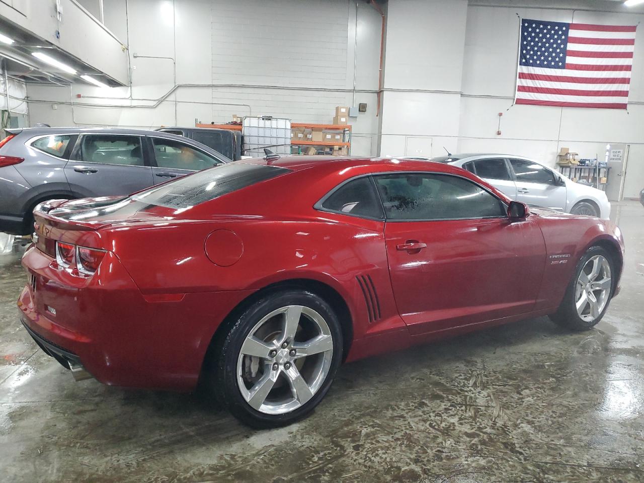 2010 Chevrolet Camaro VIN 2G1FK1EJXA9105642 Copart auction photo, hail damage thumbnail 3