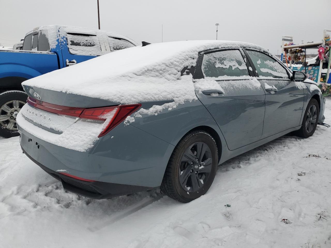 2023 Hyundai Elantra VIN KMHLM4AJ4PU038670 Copart auction photo, front end damage thumbnail 3