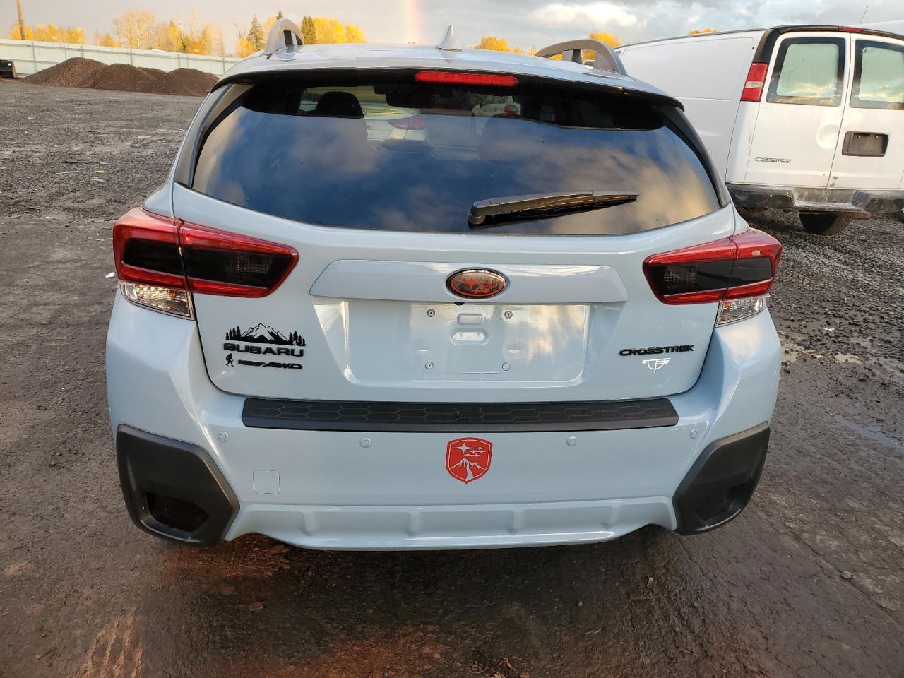 2021 Subaru XV VIN JF2GTHMC0MH663389 Copart auction photo, front end / side damage thumbnail 6