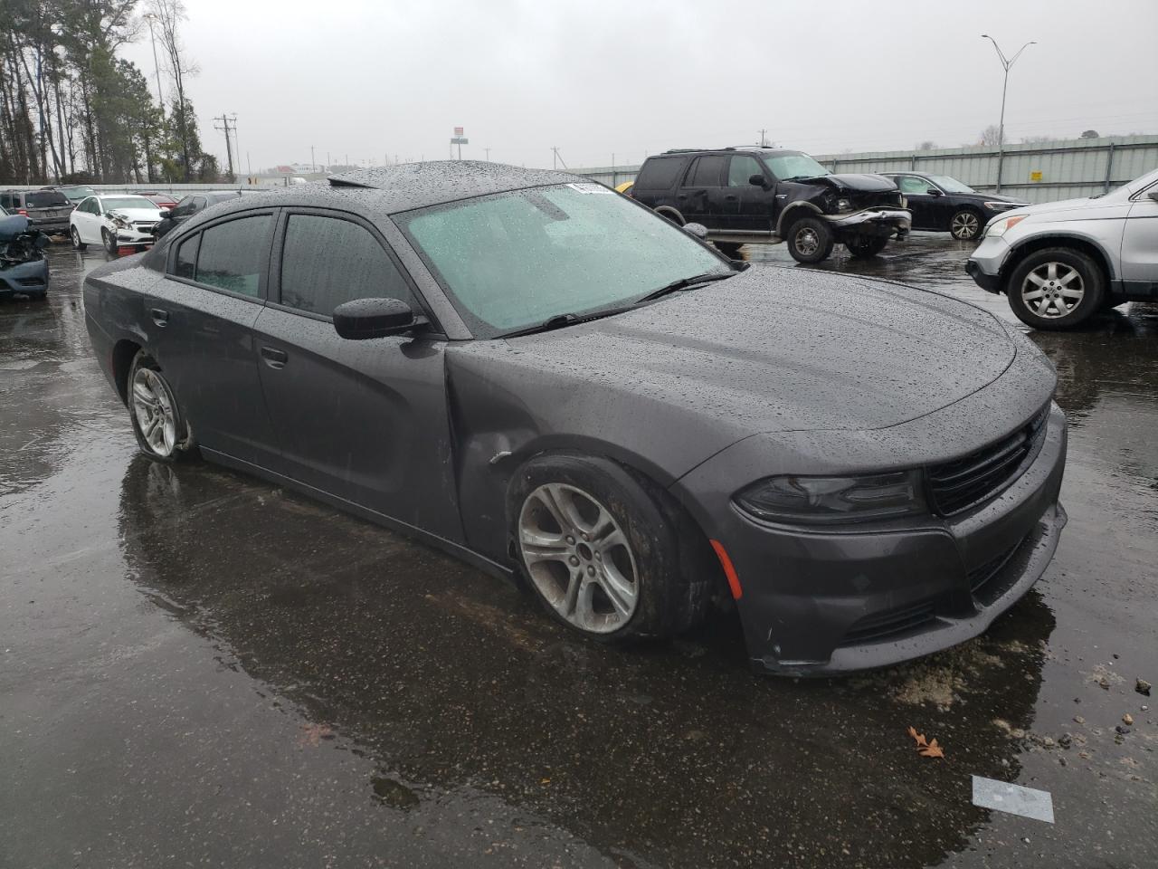 2020 Dodge Charger VIN 2C3CDXBG4LH139766 Copart auction photo, all over / undercarriage damage thumbnail 4