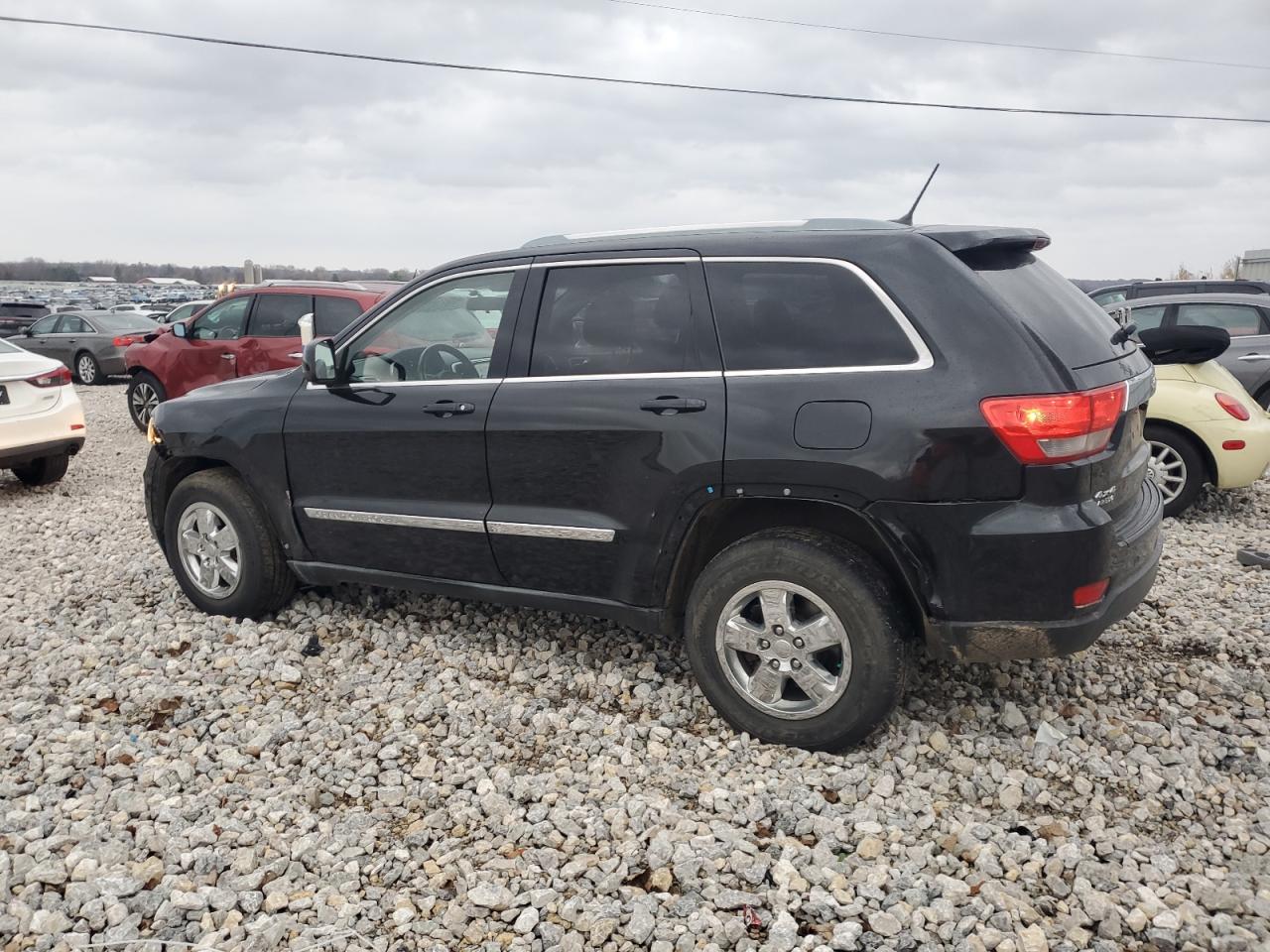 2012 Jeep Grand Cherokee VIN 1C4RJFAGXCC117672 Copart auction photo, front end / rear end damage thumbnail 2