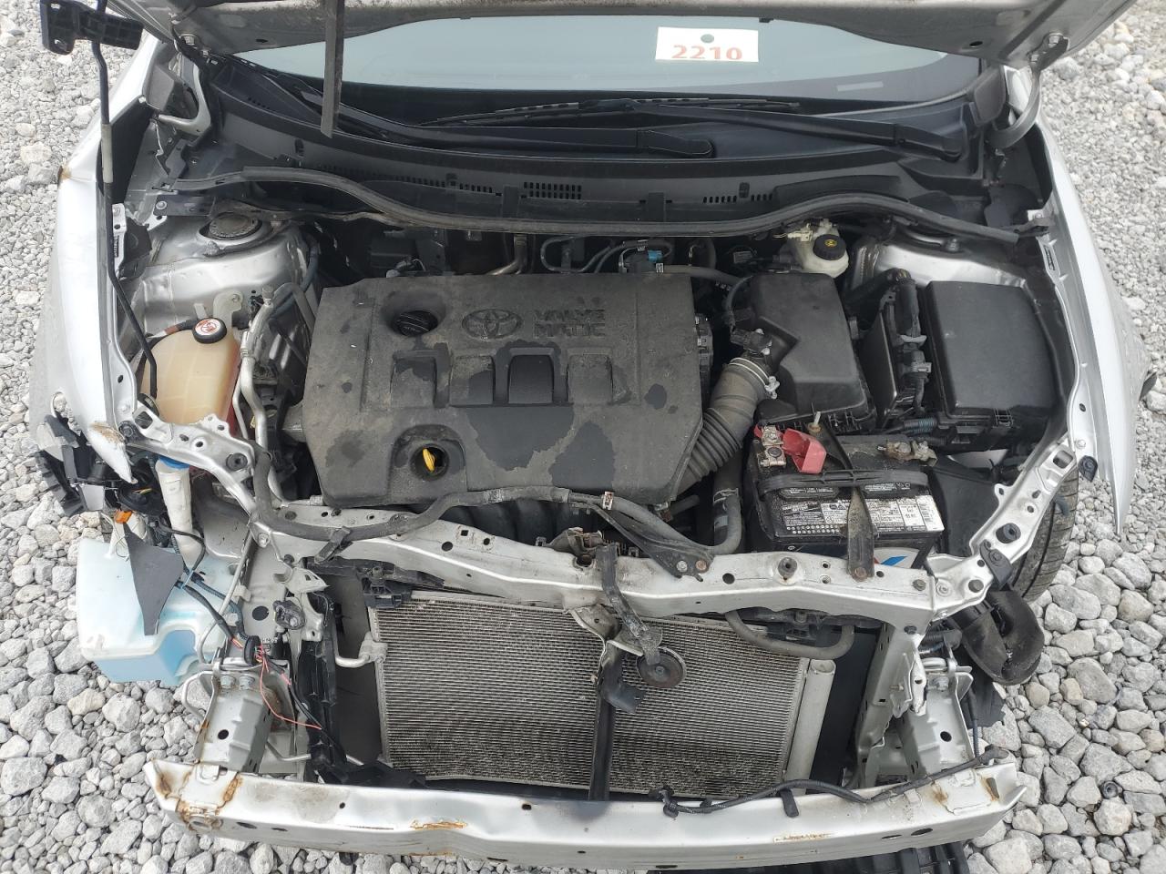 2017 Toyota Corolla VIN JTNKARJE0HJ540812 Copart auction photo, all over damage thumbnail 11