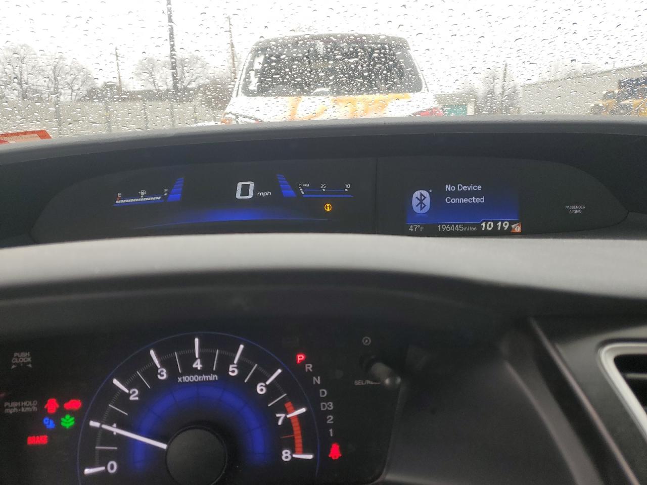 2013 Honda Civic VIN 19XFB2F54DE276021 Copart auction photo, all over damage thumbnail 9