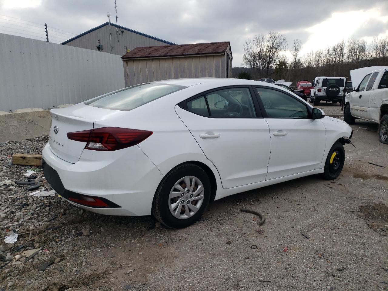 2019 Hyundai Elantra VIN 5NPD74LF1KH405097 Copart auction photo, front end damage thumbnail 3