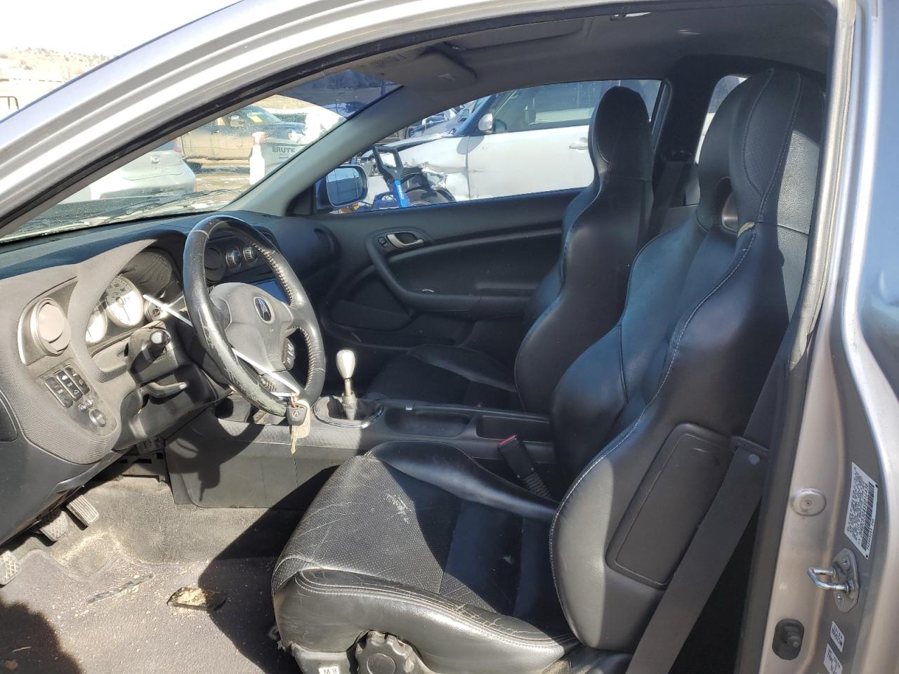 2005 Acura RSX VIN JH4DC53045S016438 Copart auction photo, front end / rear end damage thumbnail 7