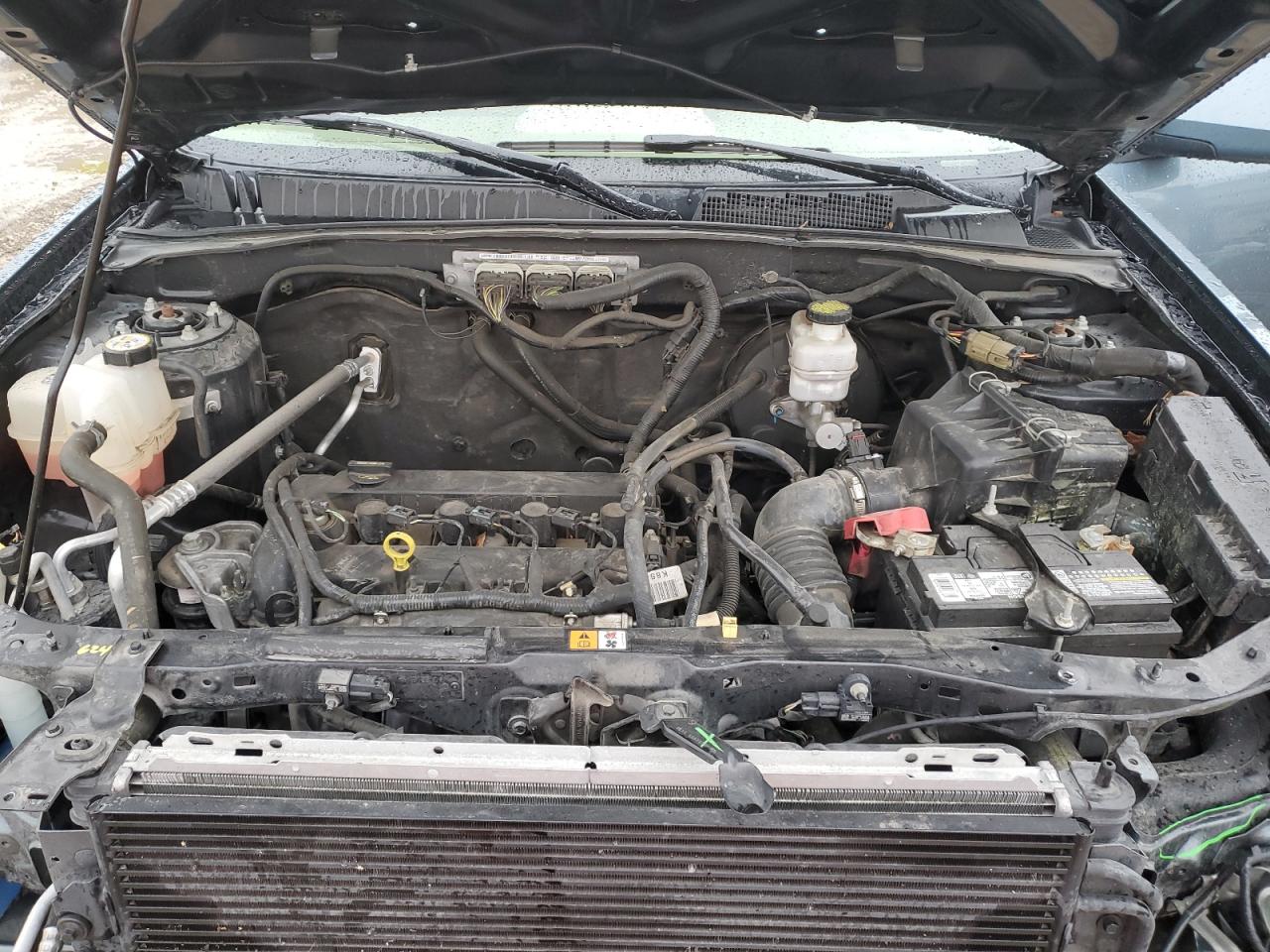 2012 Ford Escape VIN 1FMCU9E71CKB89712 Copart auction photo, front end damage thumbnail 14