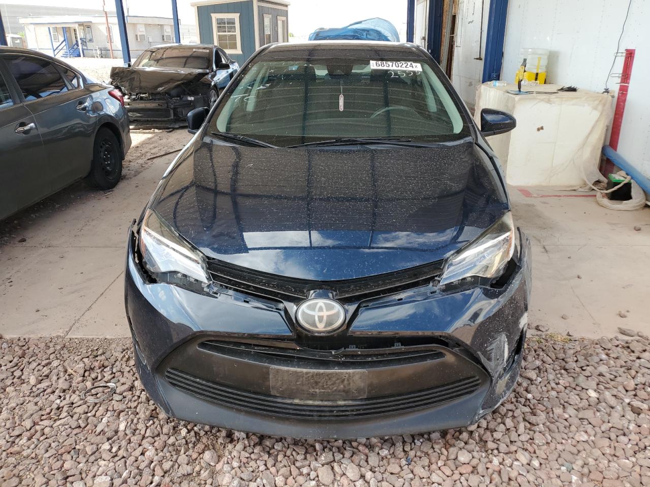 2017 Toyota Corolla VIN 2T1BURHE3HC922555 Copart auction photo, front end damage thumbnail 5
