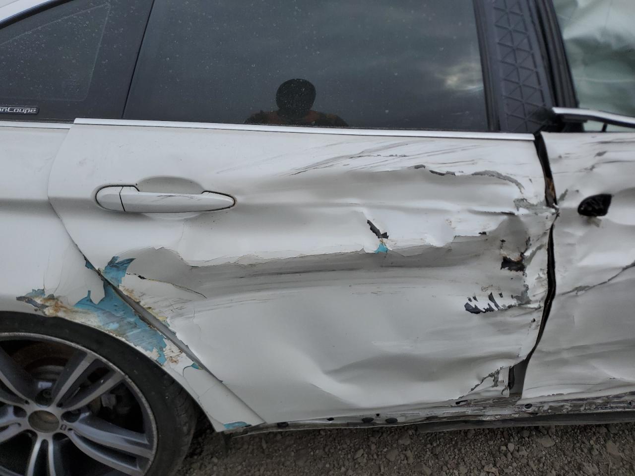 2016 BMW 4er VIN WBA4A9C58GG505681 Copart auction photo, side / front end damage thumbnail 10