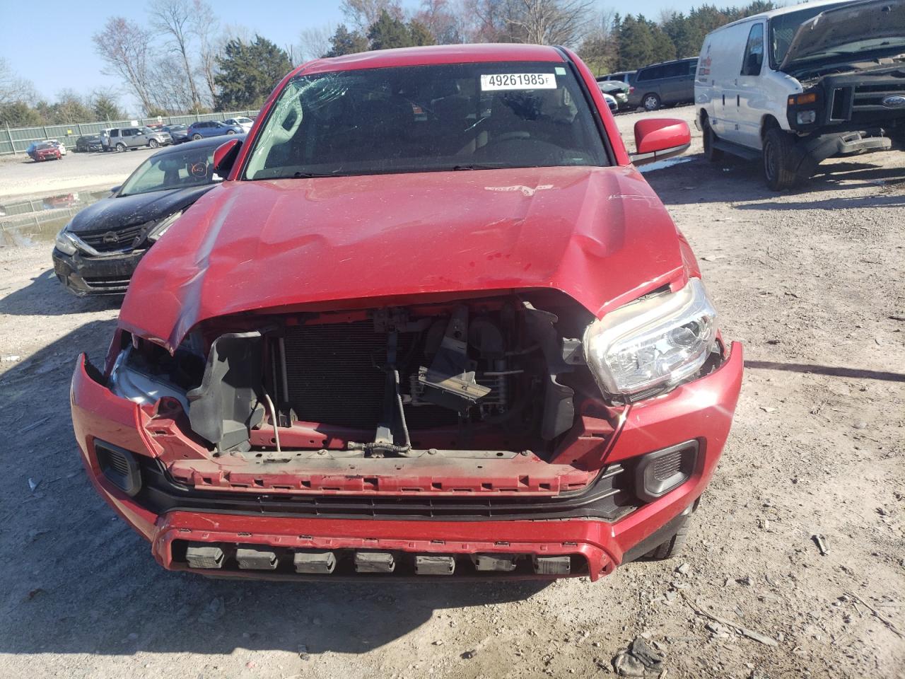 2020 Toyota Tacoma VIN 3TMCZ5AN7LM340418 Copart auction photo, front end / rear end damage thumbnail 5