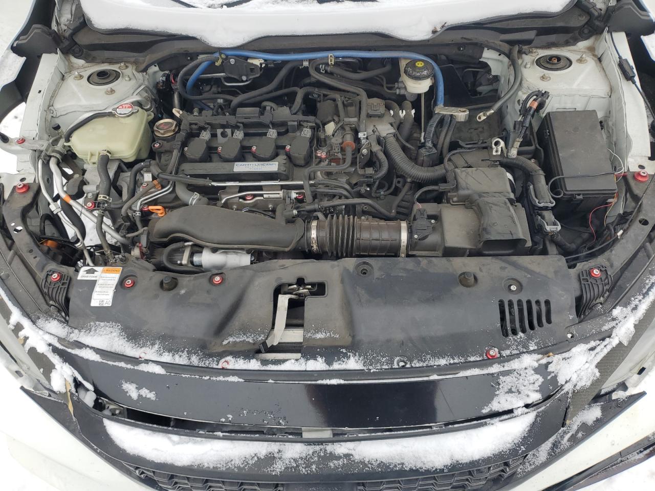 2018 Honda Civic VIN 2HGFC3A57JH752354 Copart auction photo, front end / side damage thumbnail 11