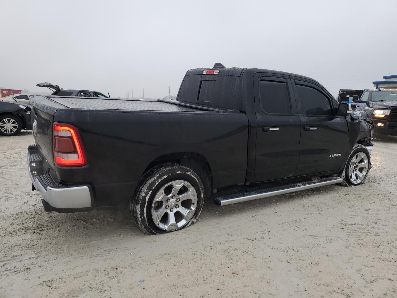 2019 RAM 1500 VIN 1C6RREBT1KN601447 Copart auction photo, front end damage thumbnail 3