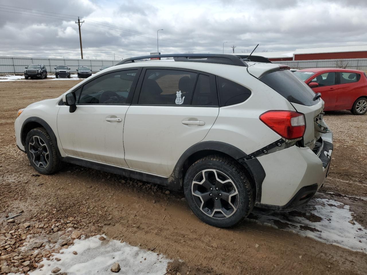 2014 Subaru XV VIN JF2GPAWC5E8264858 Copart auction photo, side / rear end damage thumbnail 2