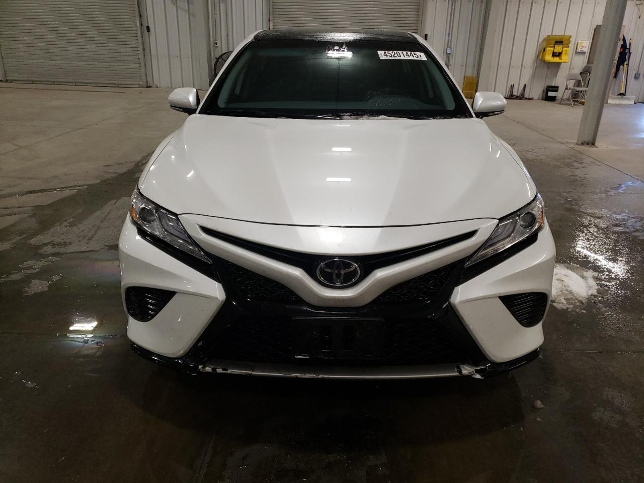 2020 Toyota Camry VIN 4T1K61BK4LU004945 Copart auction photo, rear end / front end damage thumbnail 5